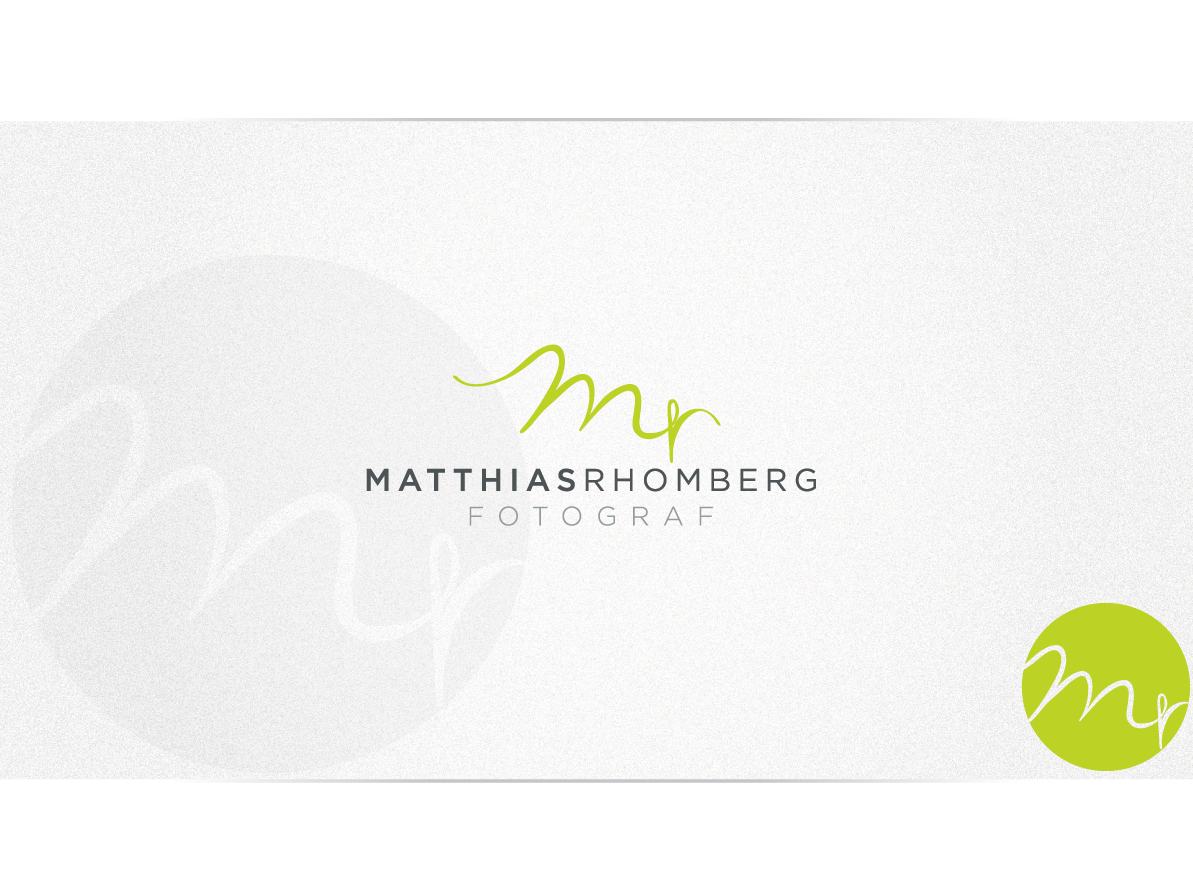 Design de Logo par Cherry Pop Design pour Matthias Rhomberg . fotograf | Design #2788204