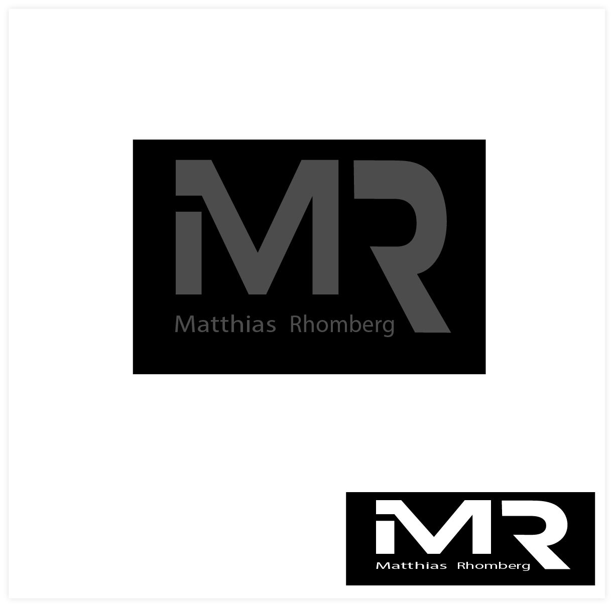Logo Design by selimreza22 for Matthias Rhomberg . fotograf | Design #2781657