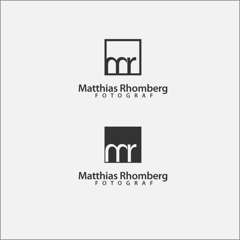 Logo Design by Hivecomm for Matthias Rhomberg . fotograf | Design #2782532