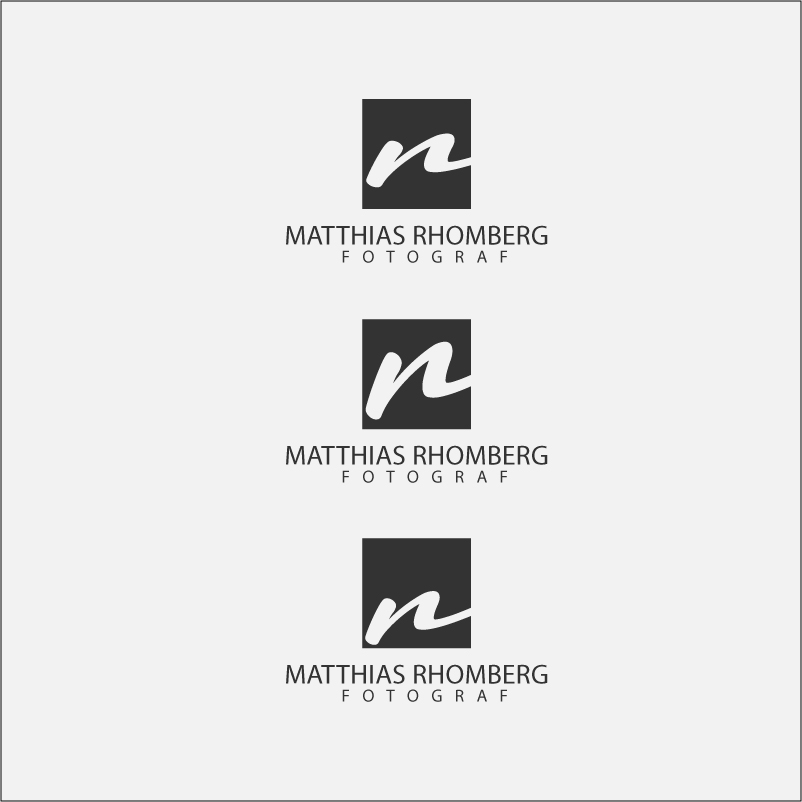 Logo Design by Hivecomm for Matthias Rhomberg . fotograf | Design #2782559