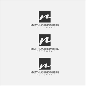 Logo Design by Hivecomm for Matthias Rhomberg . fotograf | Design: #2782559