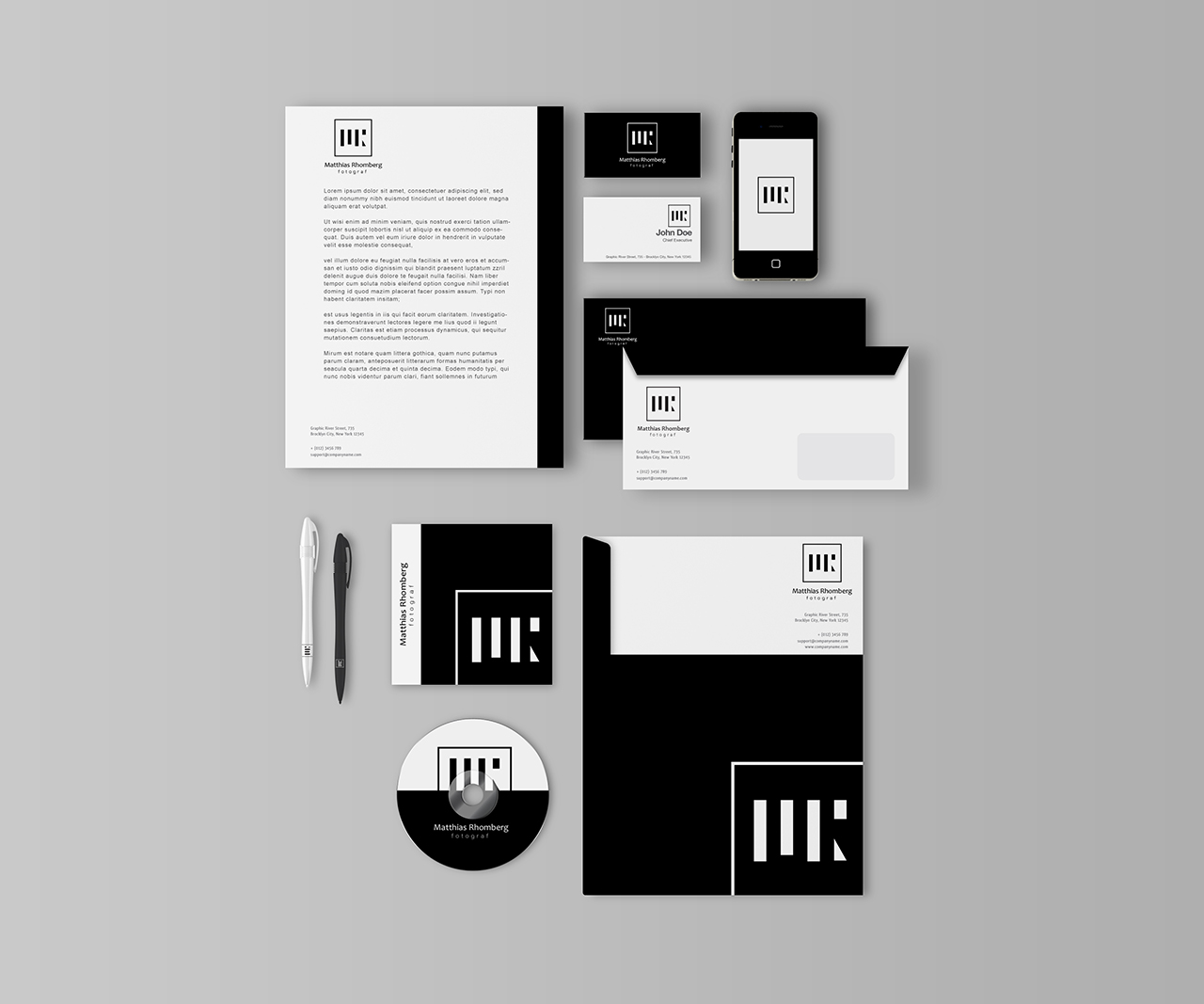 Logo Design by Skwagor for Matthias Rhomberg . fotograf | Design #2787303