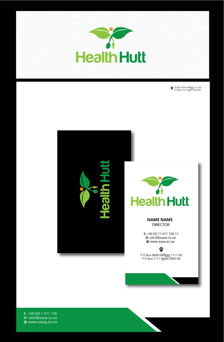 Logo Design by zebronicgraphic for Health Hutt | Design #18053392