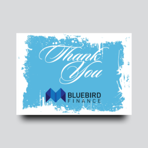 Karten-Design von vikas naik für Bluebird Finance | Design: #18062685