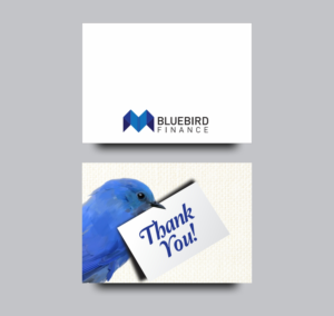 Karten-Design von vikas naik für Bluebird Finance | Design: #18194287