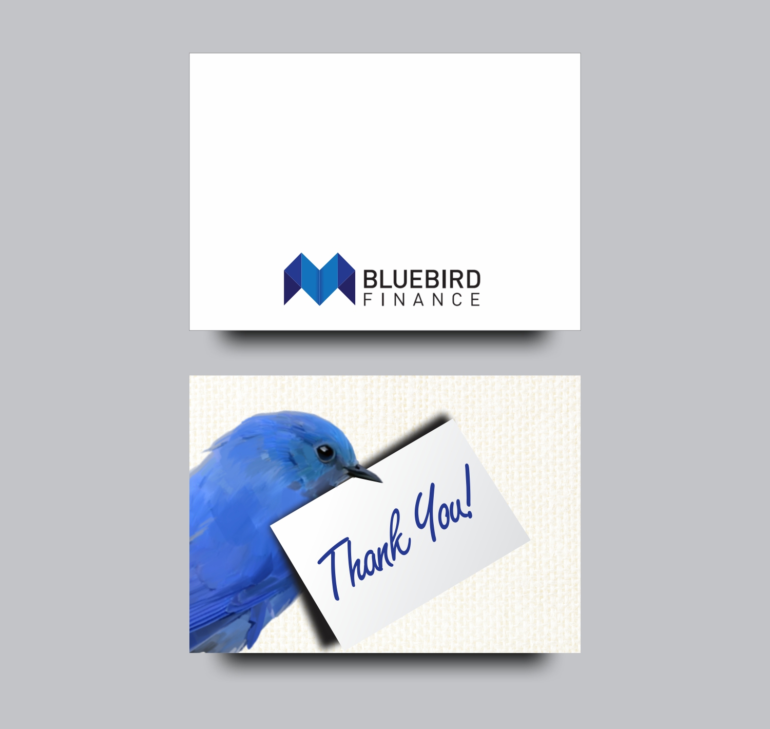 Card Design by vikas naik for Bluebird Finance | Design #18194291