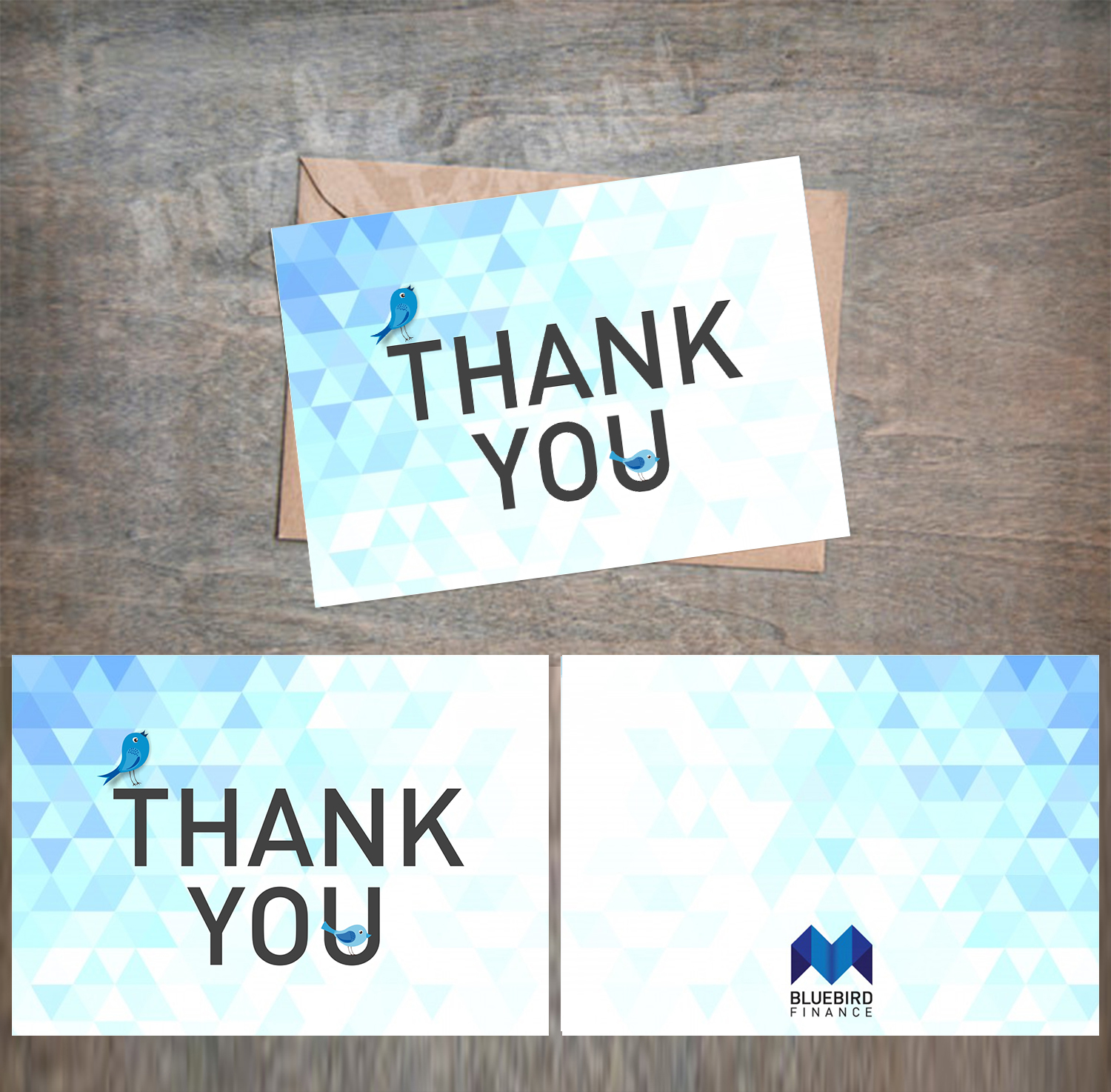 Card Design by ecorokerz for Bluebird Finance | Design #18119642