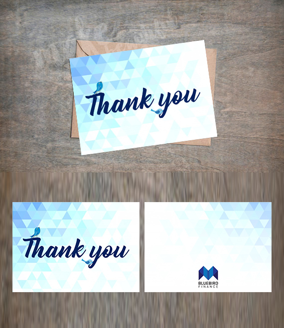 Card Design by ecorokerz for Bluebird Finance | Design #18176864