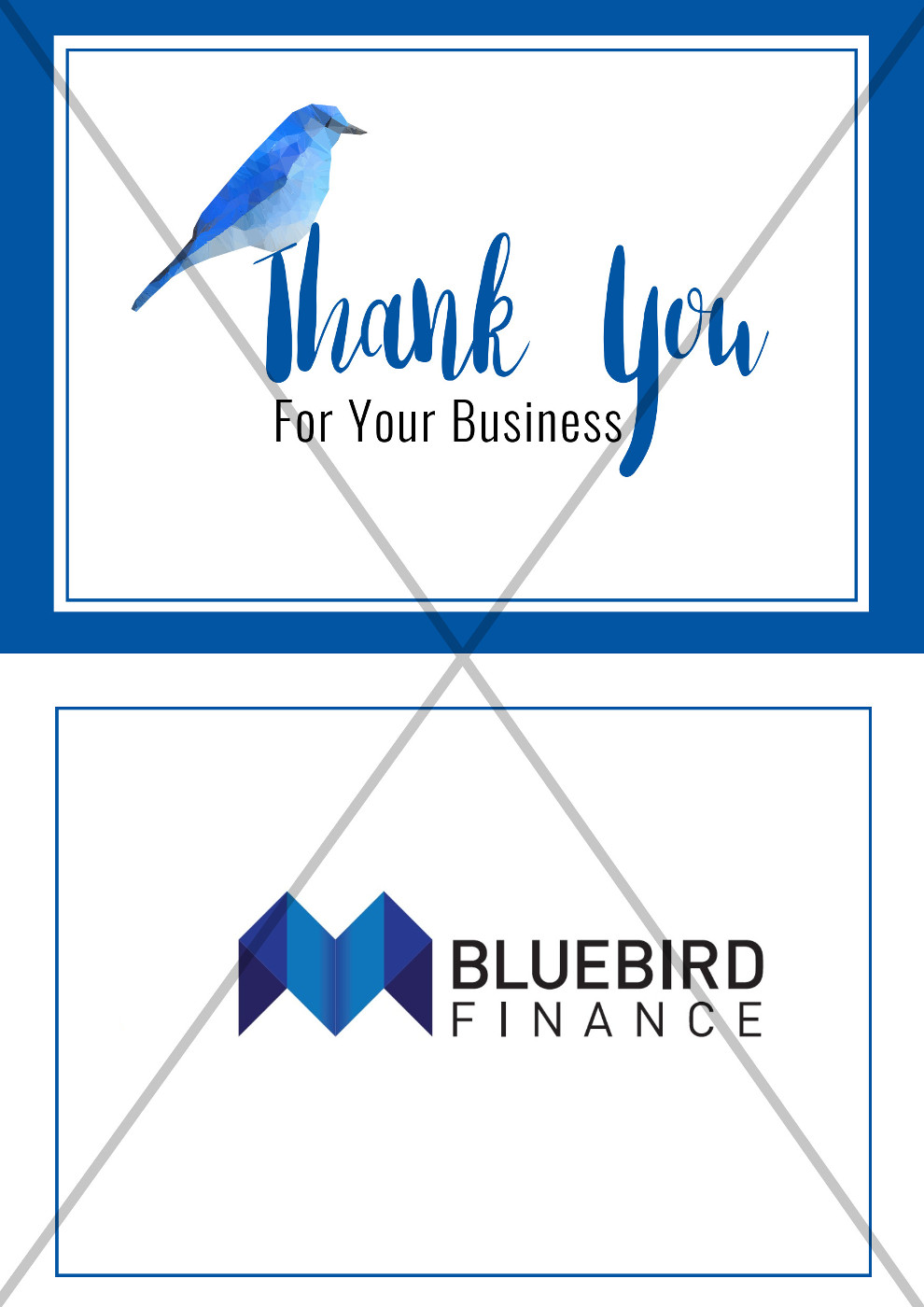 Design de Carte par Marta van Eck pour Bluebird Finance | Design #18059189