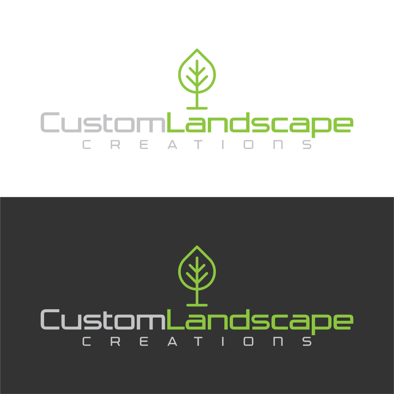 Logo Design by normi for Custom Landscape Creations | Design #18046271