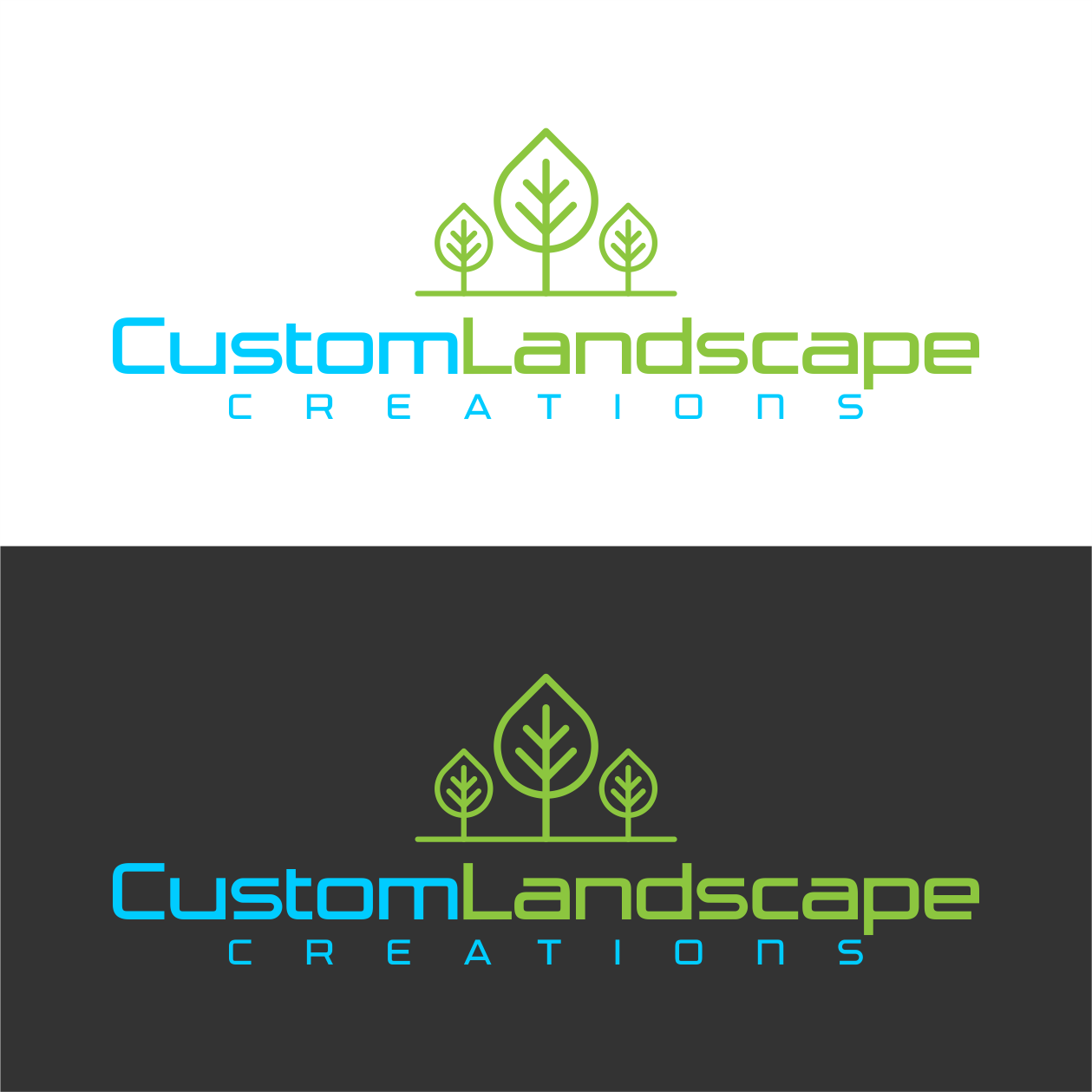Logo Design by normi for Custom Landscape Creations | Design #18066844