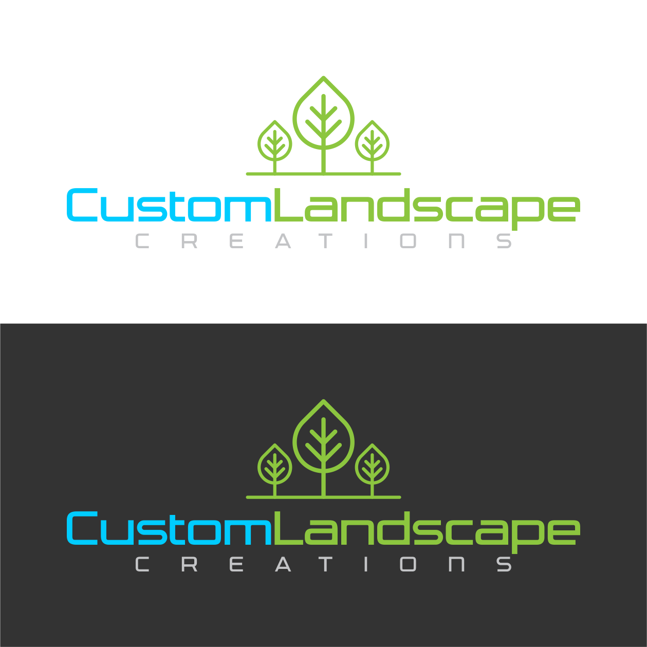 Logo Design by normi for Custom Landscape Creations | Design: #18074362