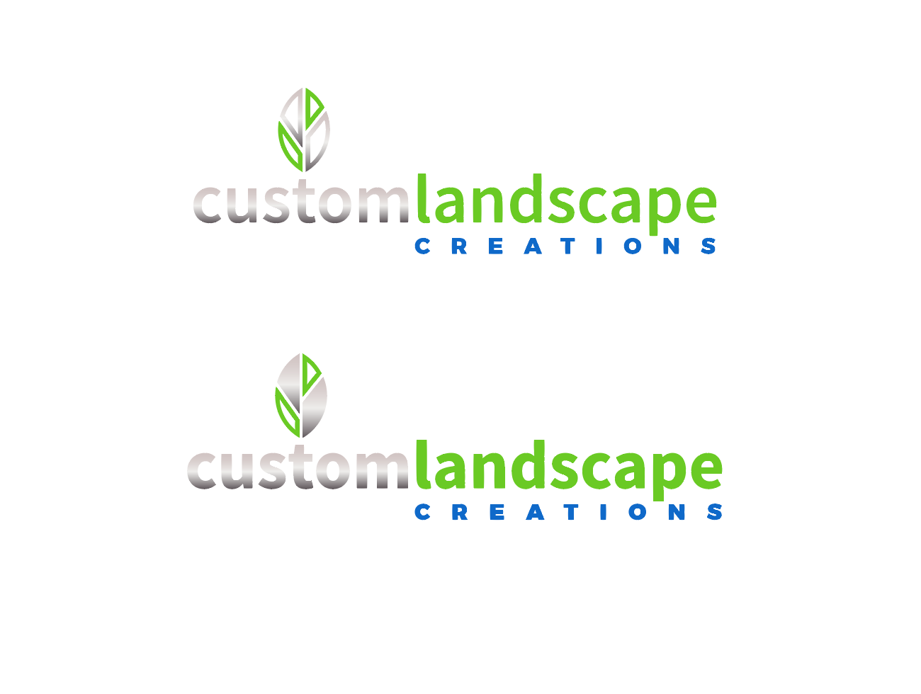 Logo Design by wonderland for Custom Landscape Creations | Design #18066397
