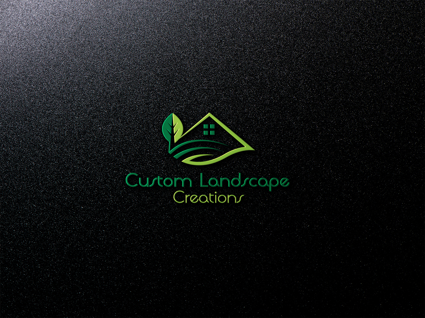 Logo Design by Deziners Zone for Custom Landscape Creations | Design #18051190