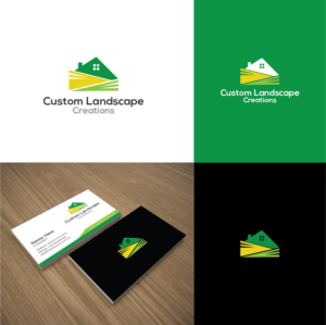 Logo Design by Deziners Zone for Custom Landscape Creations | Design: #18051192