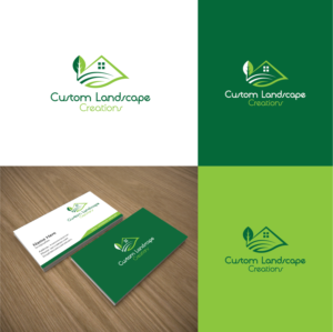 Logo Design by Deziners Zone for Custom Landscape Creations | Design: #18051193