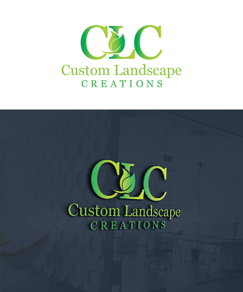 Logo Design by Isnah Logo for Custom Landscape Creations | Design #18046868