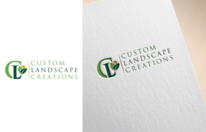 Custom Landscape Creations | Logo Design by Juli creation