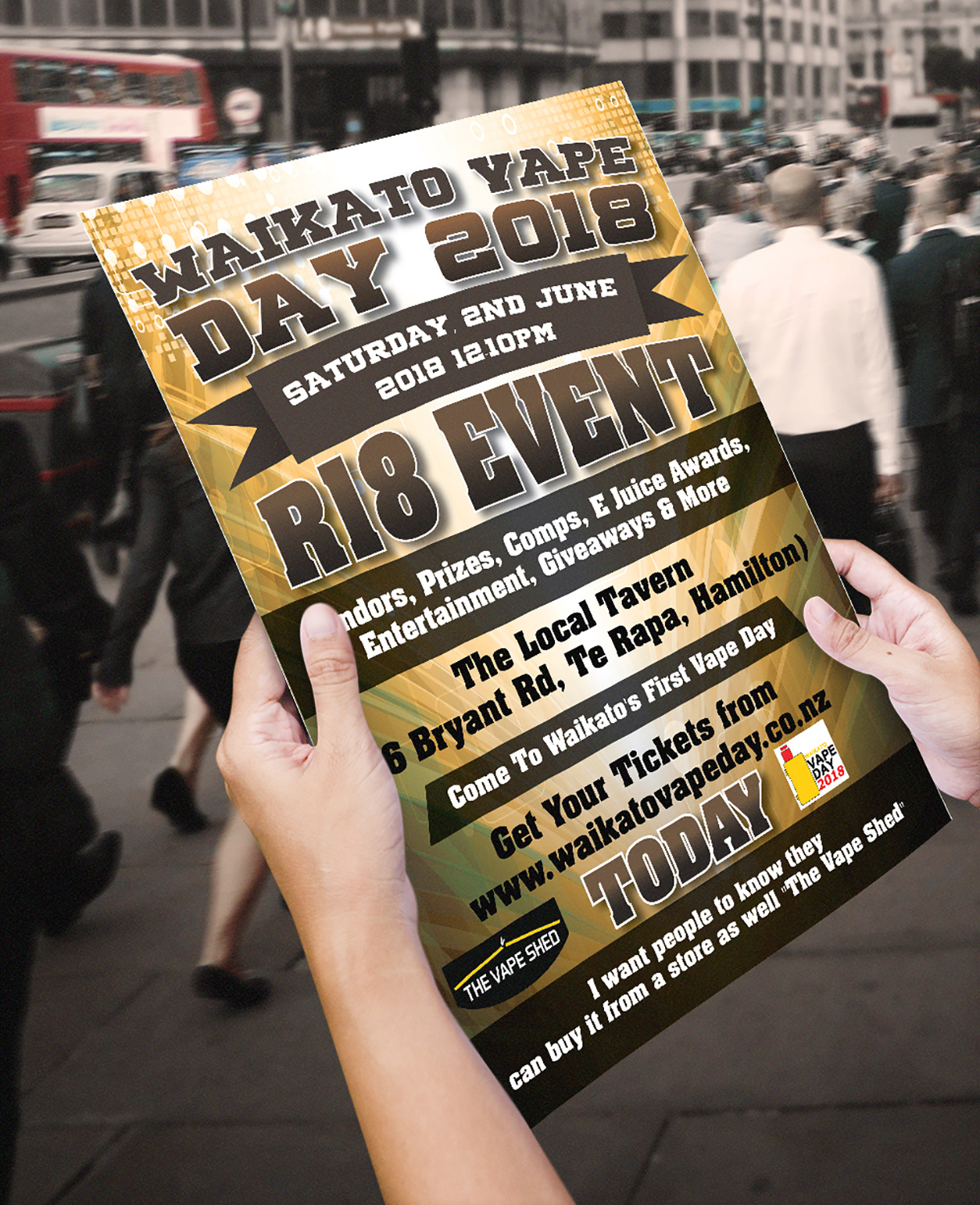 Flyer Design by Deziners Zone for Ecigdis Ltd | Design #18060858