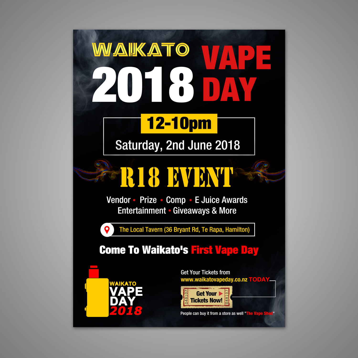 Flyer Design by creative.bugs for Ecigdis Ltd | Design #18061274