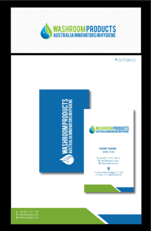 Diseño de Logo por zebronicgraphic para washroom products australia | Diseño: #18061429