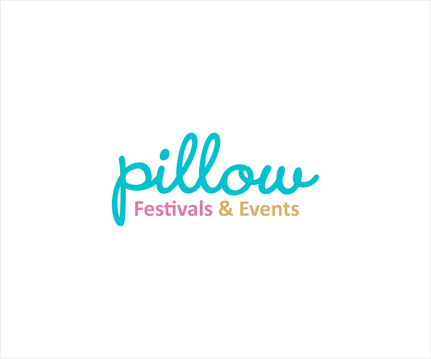 Personable Colorful Logo Design For Pillow Festivals Events By