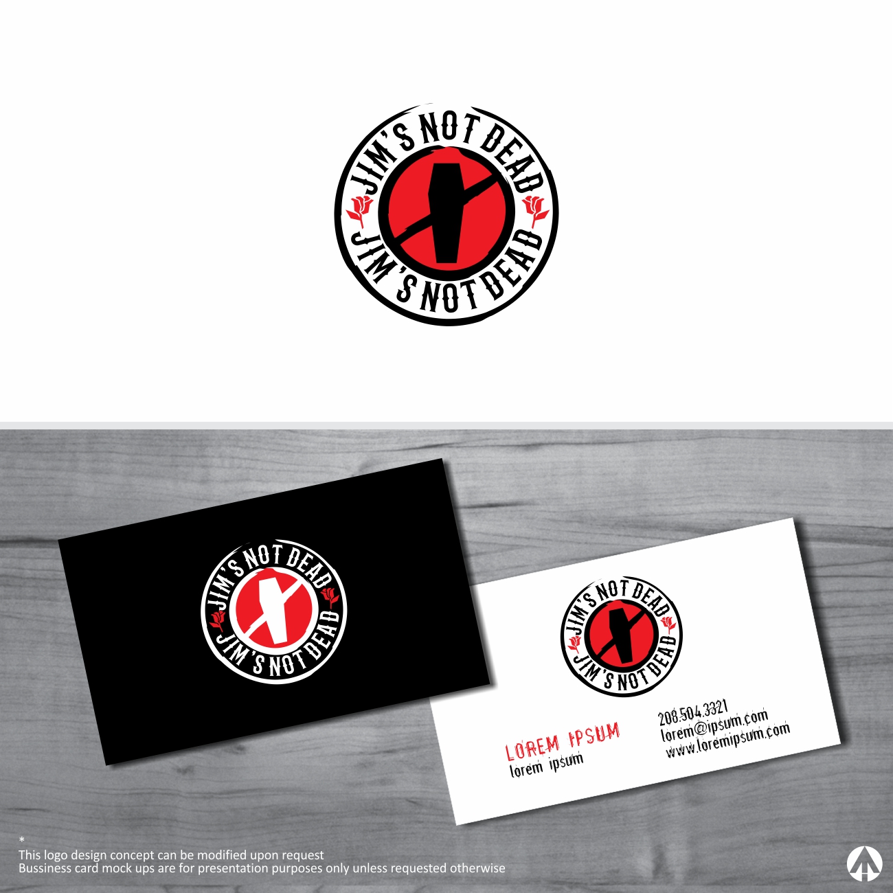 Logo Design by MBARO for Anamorphic Lo-Fi Productions | Design #18111154