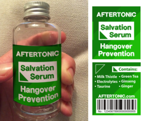 Hangover Drink Label Design- UK. Please read fully before submitting.   | Packaging Design by Jenn Smith