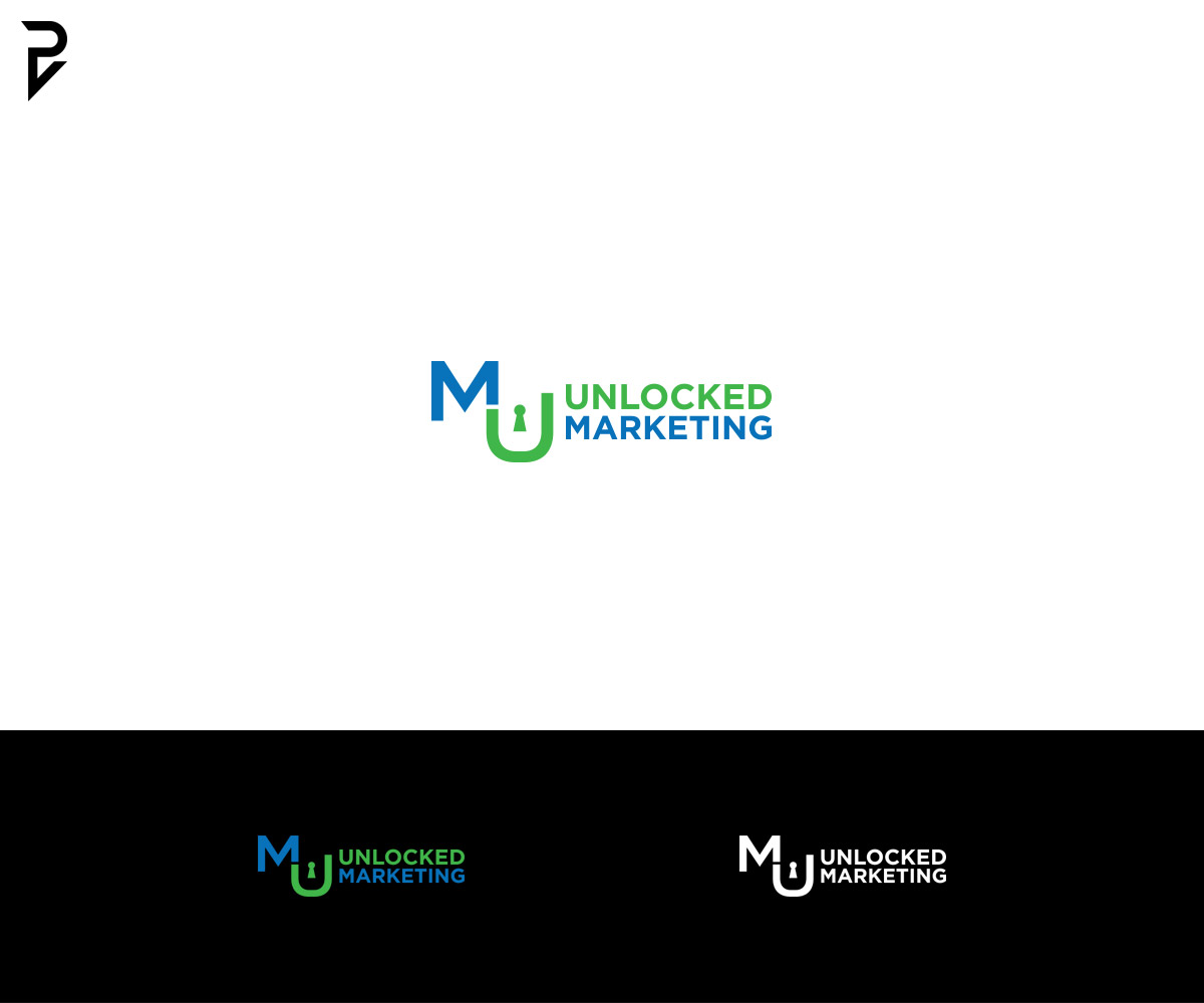 Logo Design by poisonvectors for Unlocked Marketing | Design #18052313