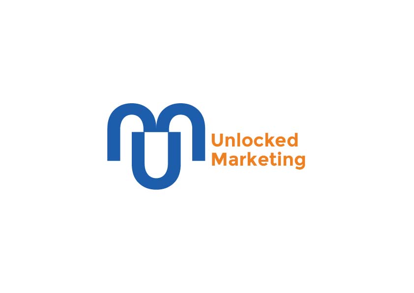 Logo Design by borrowngaru for Unlocked Marketing | Design #18063326