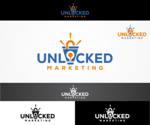 Logo Design by sangeloenriquez for Unlocked Marketing | Design #18055322