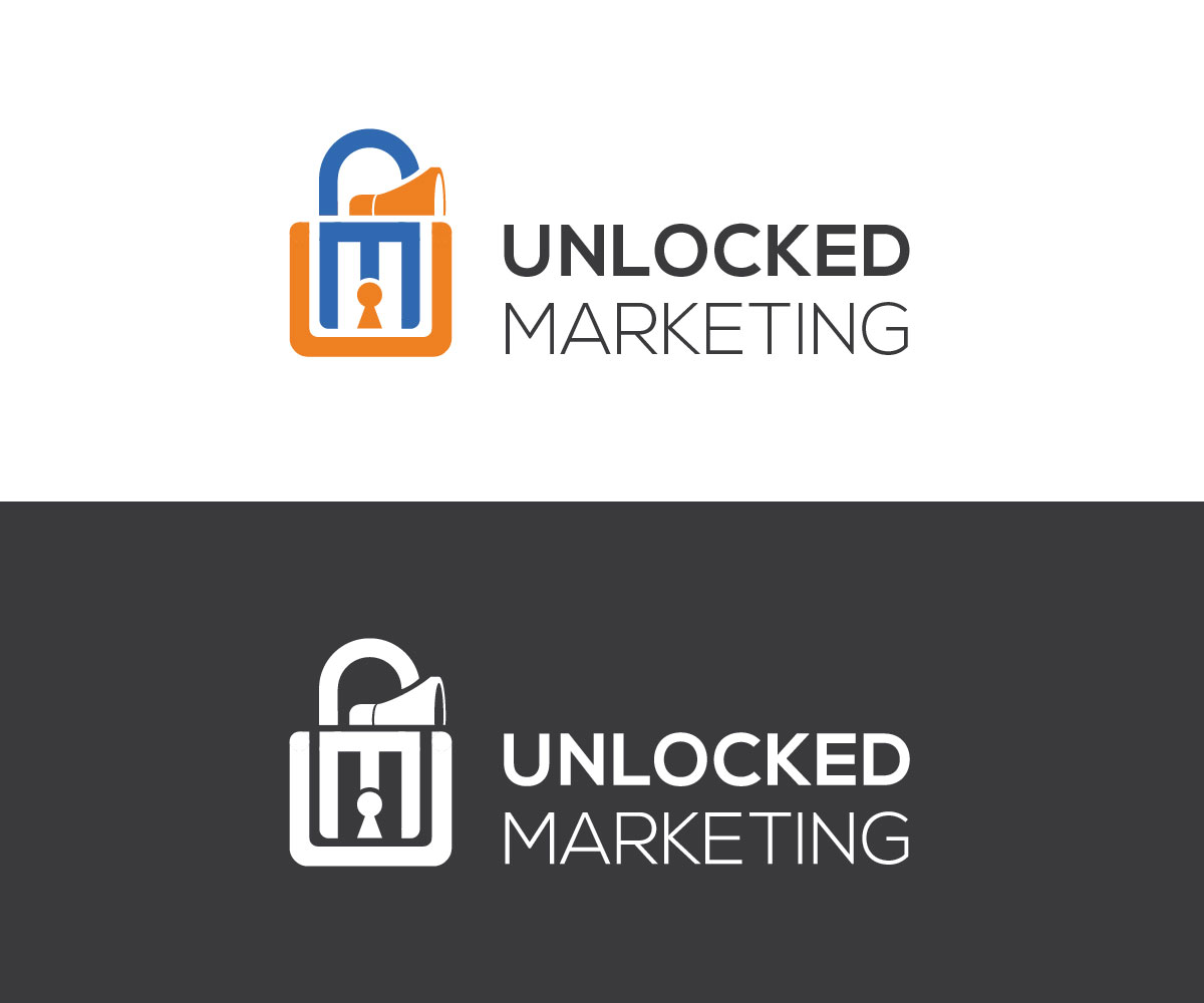 Logo Design by creatonymous for Unlocked Marketing | Design #18052895