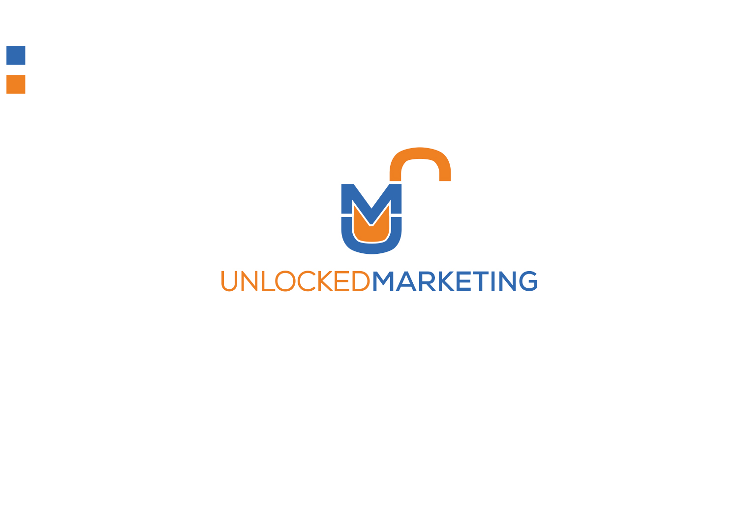 Logo Design by fisekovic goran for Unlocked Marketing | Design #18057418