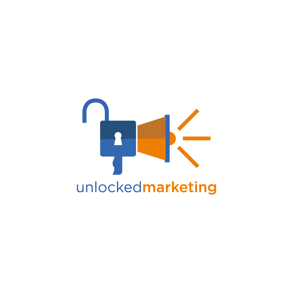 Logo Design by Doeland for Unlocked Marketing | Design #18064714