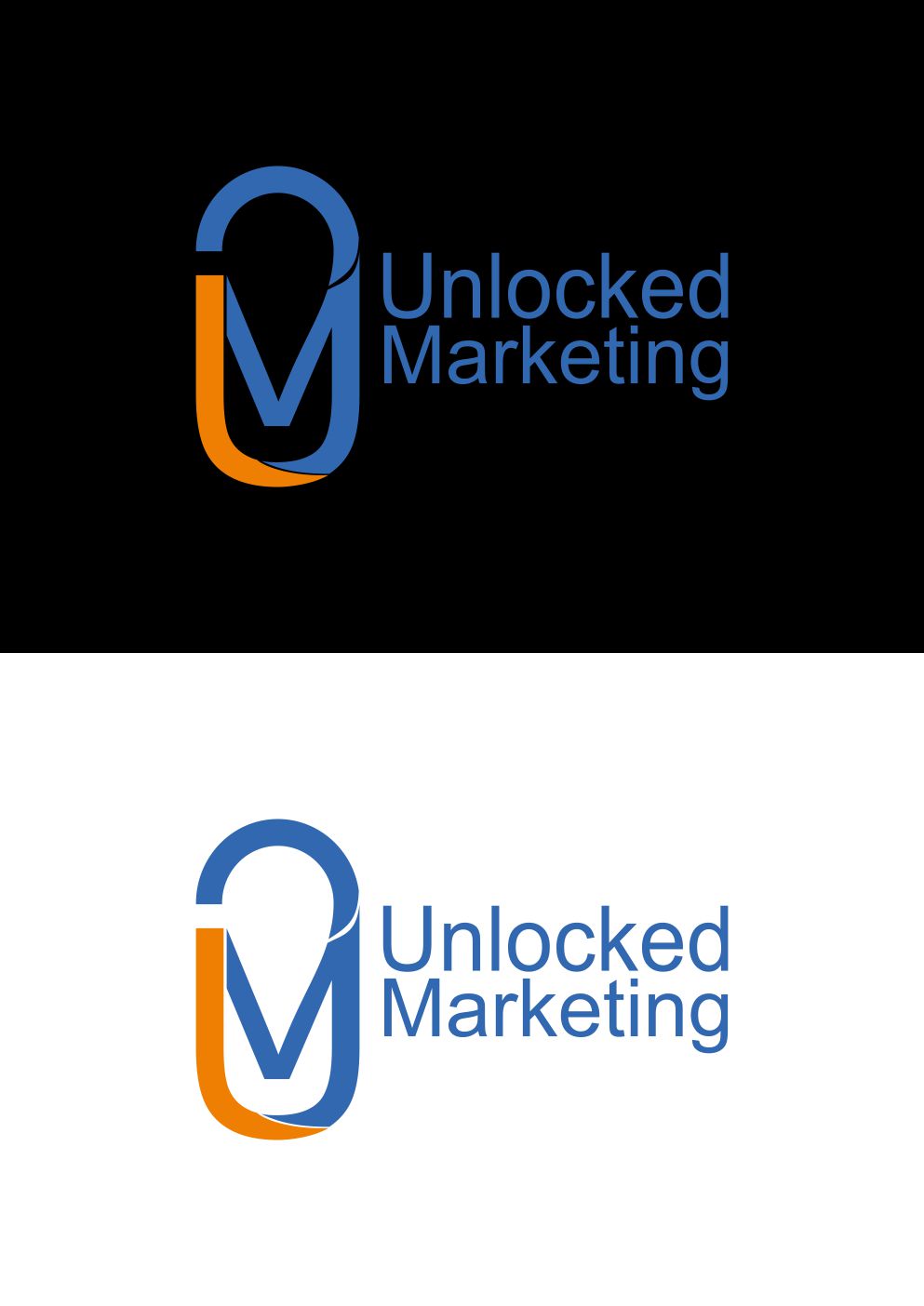 Logo Design by fal07 for Unlocked Marketing | Design #18067437