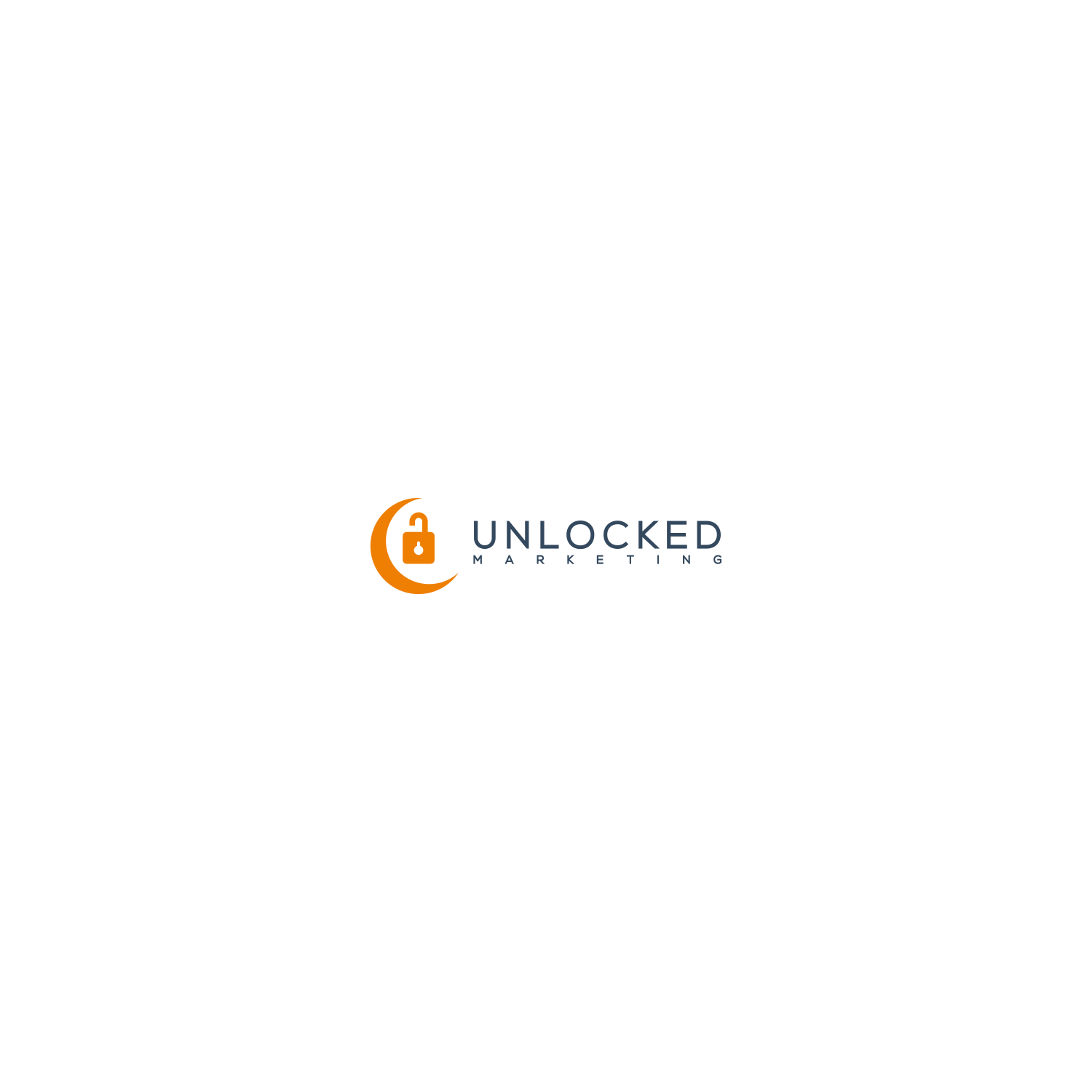 Logo Design by Rahmad 4 for Unlocked Marketing | Design #18054449