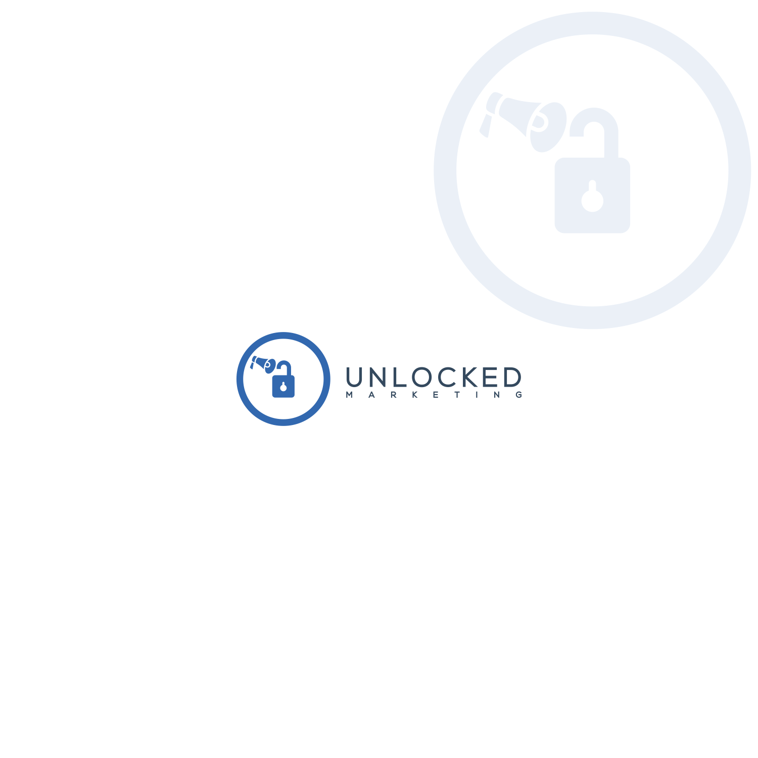 Logo Design by Rahmad 4 for Unlocked Marketing | Design #18116970