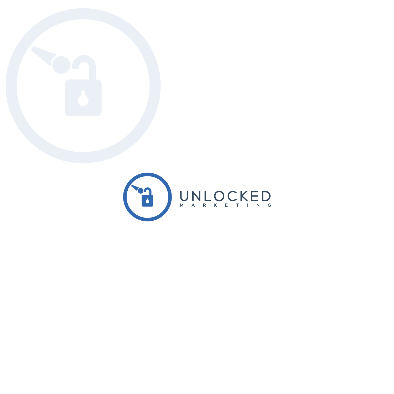 Logo Design by Rahmad 4 for Unlocked Marketing | Design #18117090