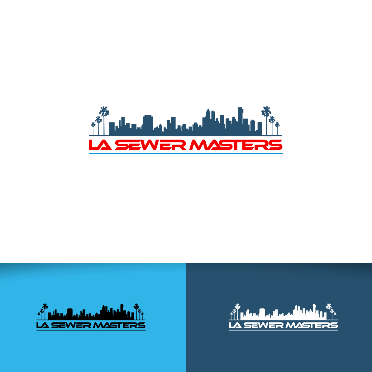 Logo Design by Arham Hidayat for LA Sewer Masters | Design #23628209