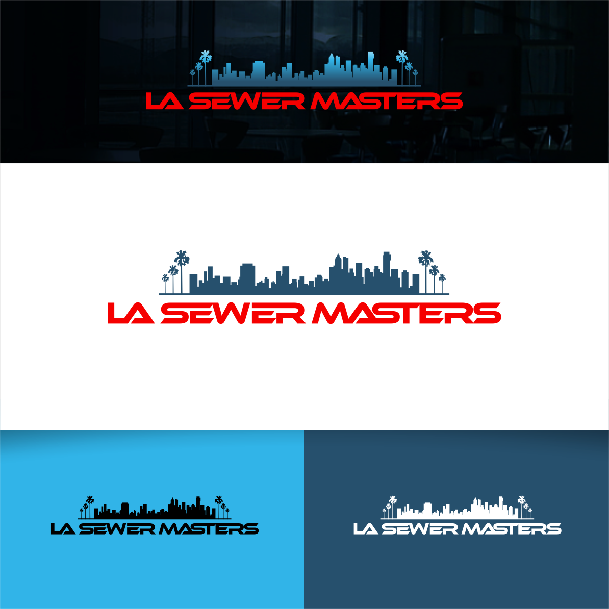 Logo Design by Arham Hidayat for LA Sewer Masters | Design #23629680