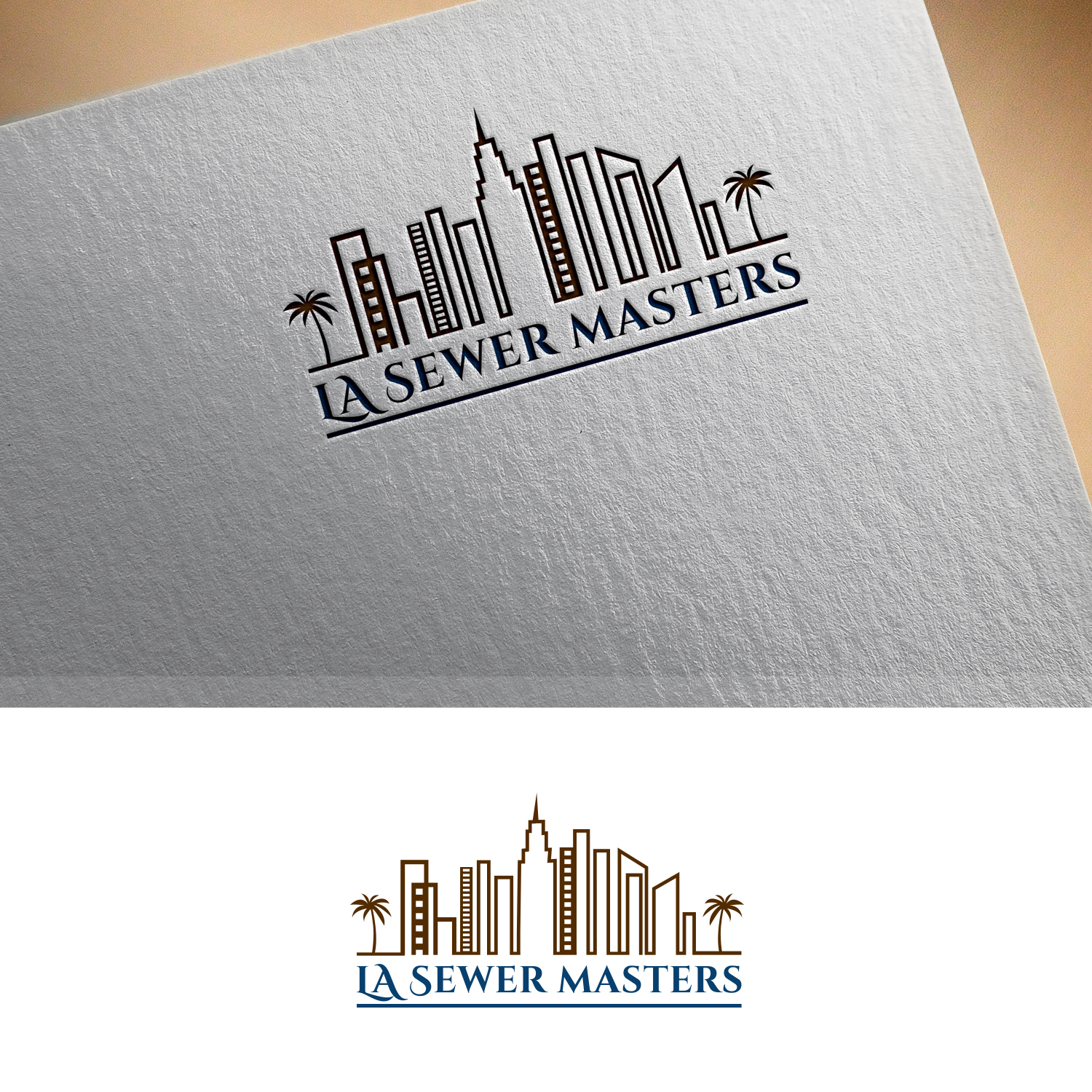 Logo Design by Maxo-Biz for LA Sewer Masters | Design #23600211