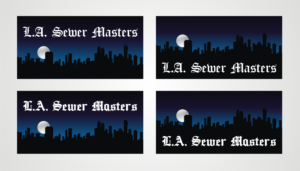 Logo Design by Z-D°Studio™ for LA Sewer Masters | Design: #23614698