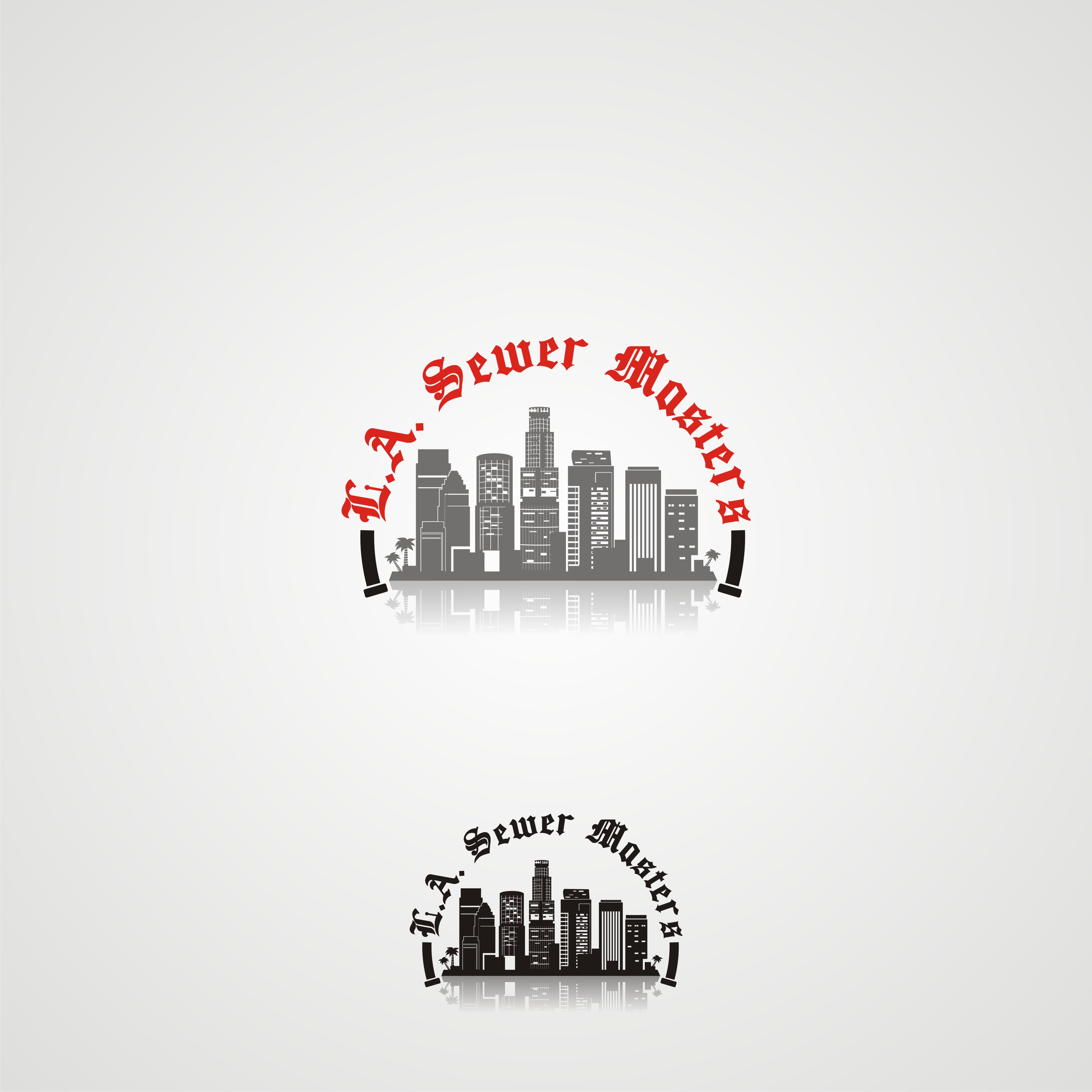 Logo Design by Z-D°Studio™ for LA Sewer Masters | Design #23651968
