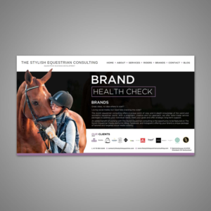 Design de Flyer par creative.bugs pour The stylish equestrian | Design : #18057107