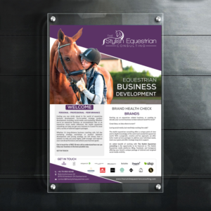 Design de Flyer par creative.bugs pour The stylish equestrian | Design : #18059339