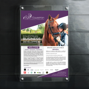 Design de Flyer par creative.bugs pour The stylish equestrian | Design : #18059340