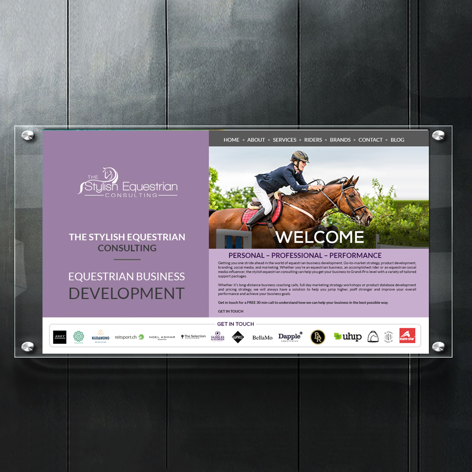 Flyer-Design von creative.bugs für The stylish equestrian | Design #18065574