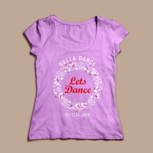 T-shirt Design by BEEZU for Gotta Dance Dance Studio | Design: #18115112