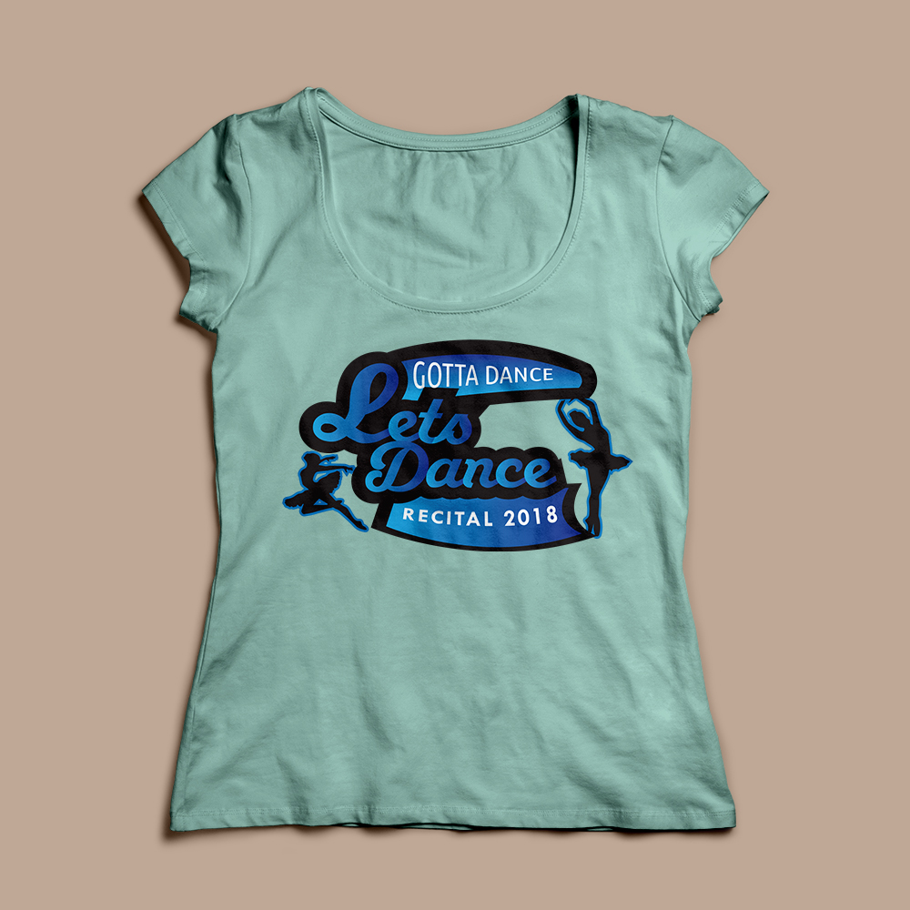 Diseño de Camiseta por BEEZU para Gotta Dance Dance Studio | Diseño #18115196