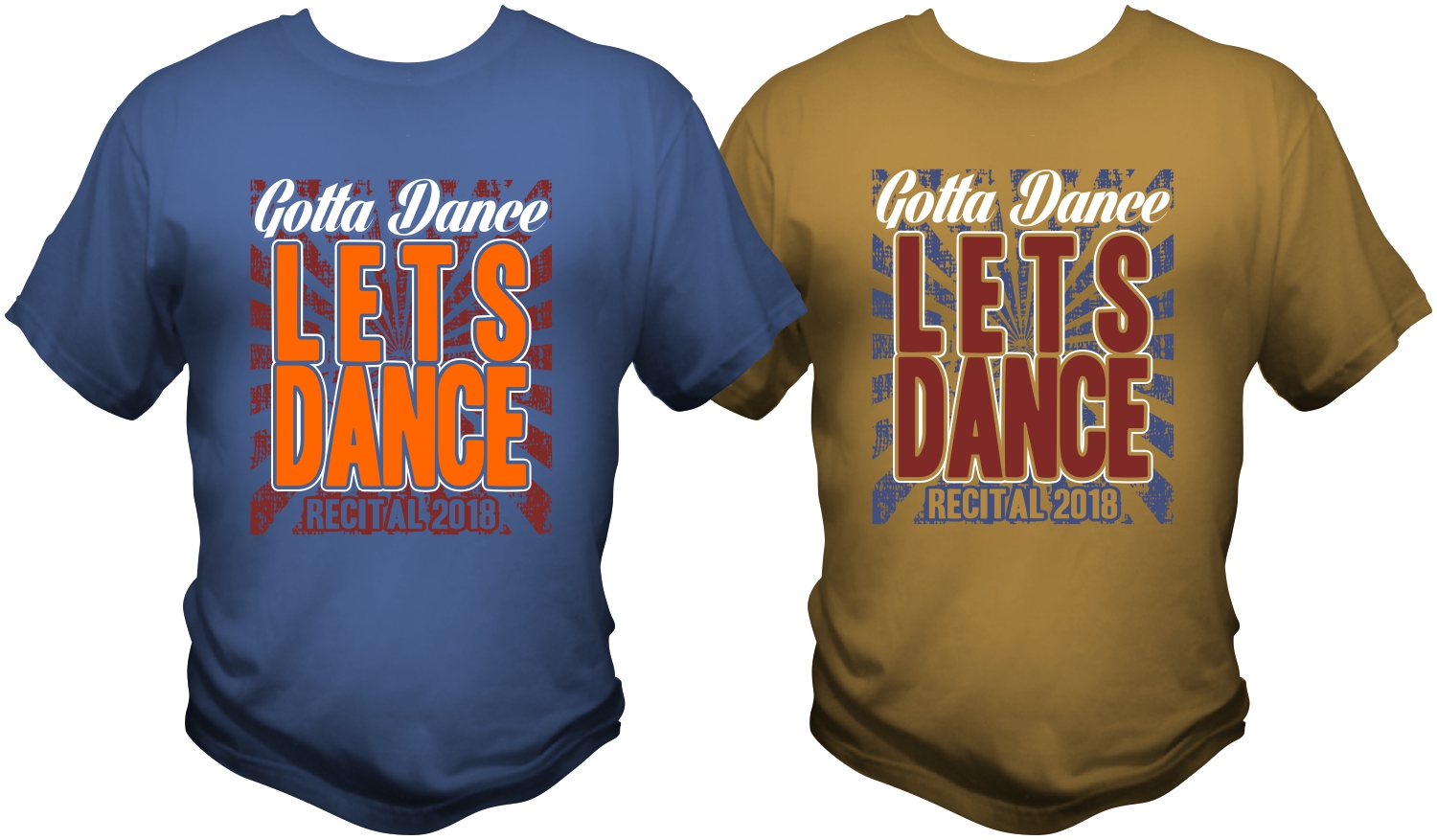 T-shirt Design by bacujkov for Gotta Dance Dance Studio | Design #18127635